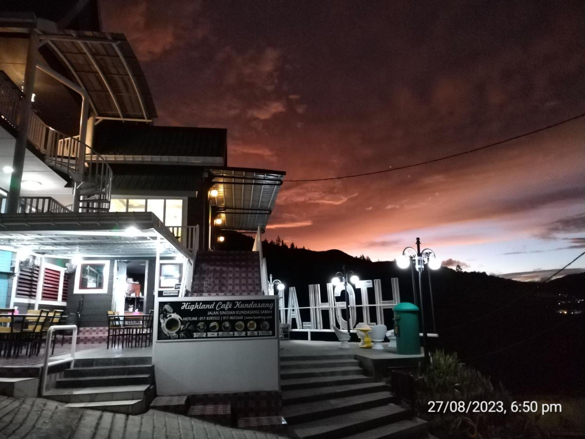Highland Homestay Kundasang Ranau Ngoại thất bức ảnh