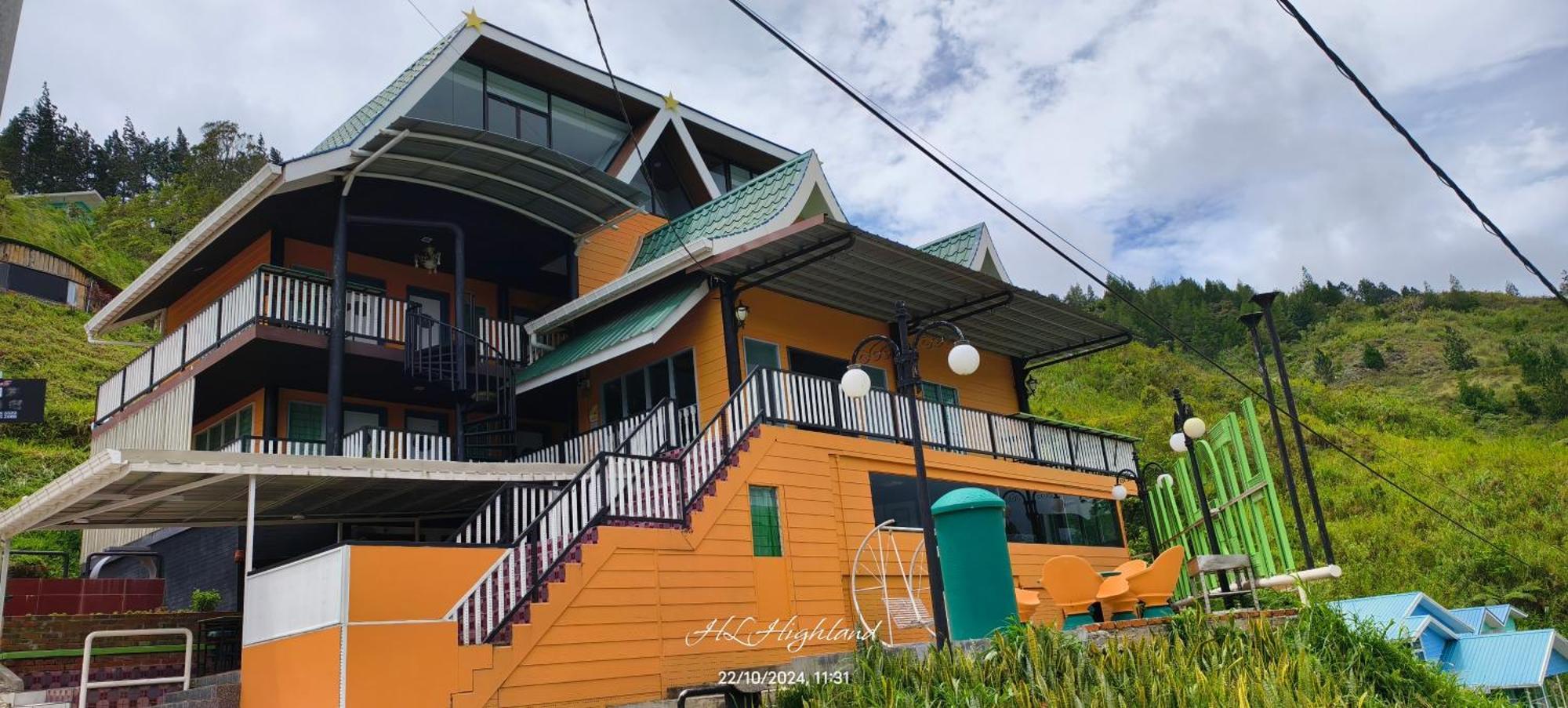 Highland Homestay Kundasang Ranau Ngoại thất bức ảnh