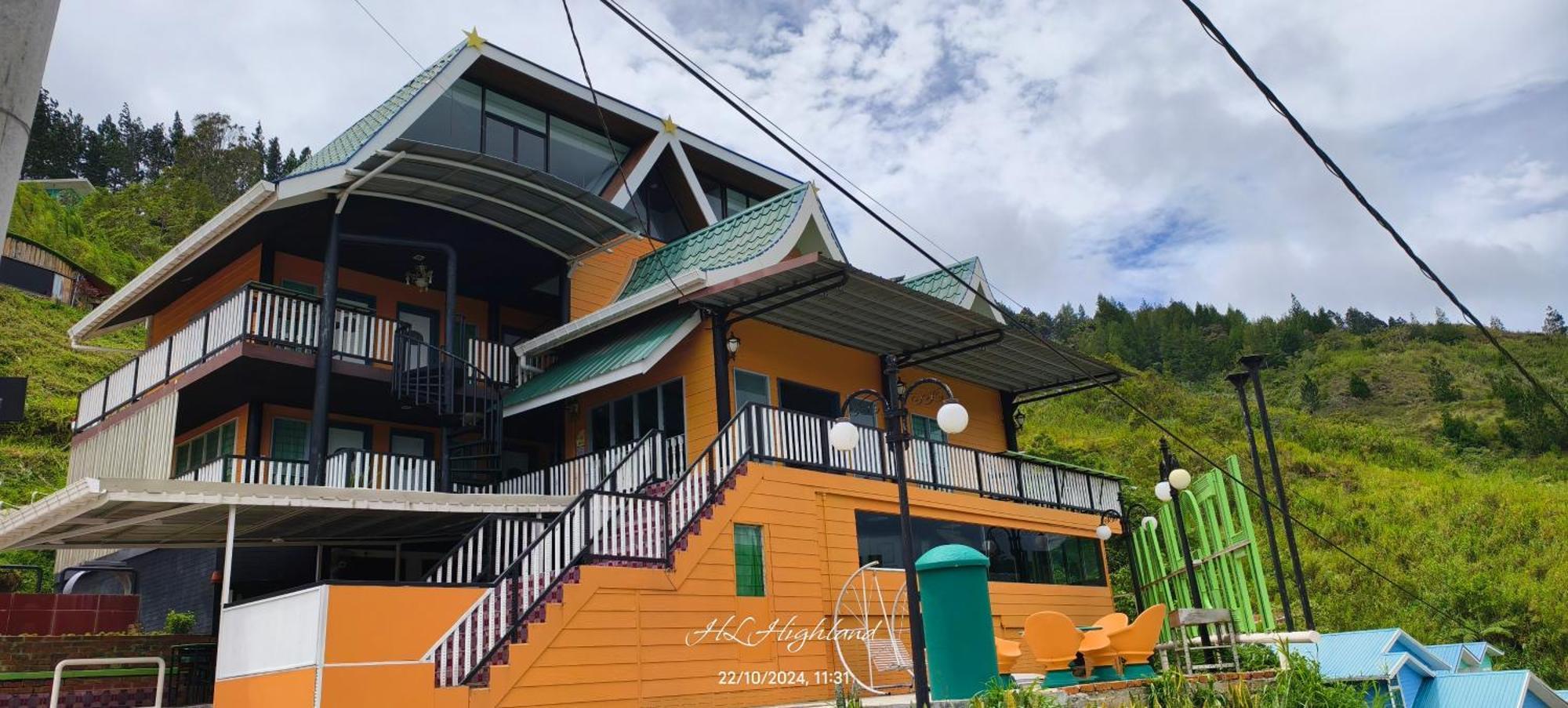 Highland Homestay Kundasang Ranau Ngoại thất bức ảnh