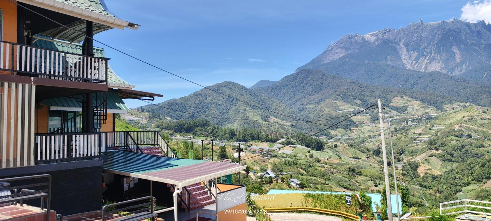 Highland Homestay Kundasang Ranau Ngoại thất bức ảnh