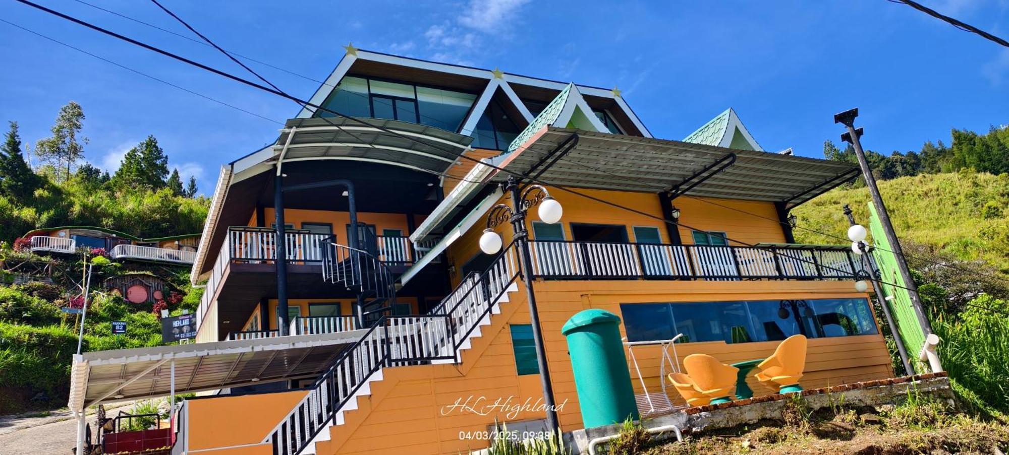 Highland Homestay Kundasang Ranau Ngoại thất bức ảnh
